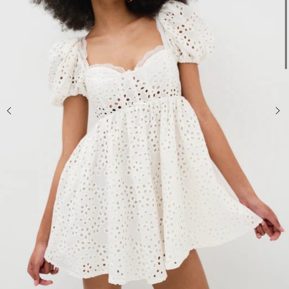 For love & Lemons Becca mini dress